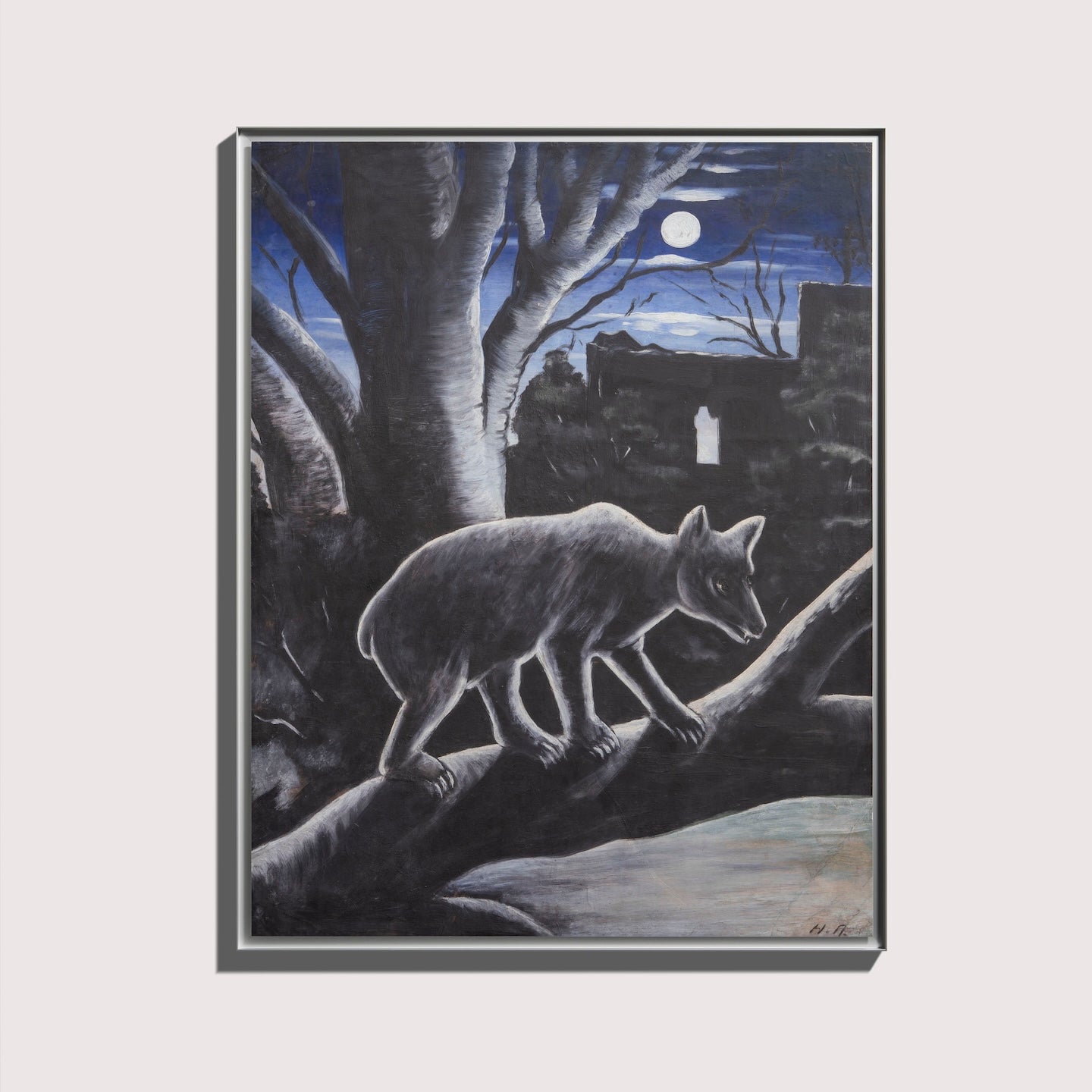 Niko Pirosmani – Bär im Mondlicht