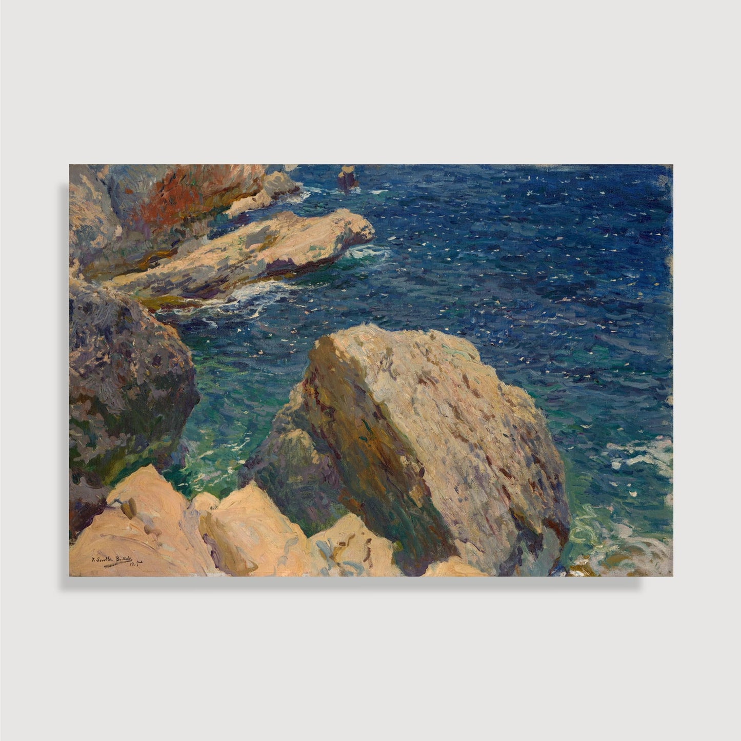 Joaquín Sorolla y Bastida - Rocks Of The Cape, Jávea