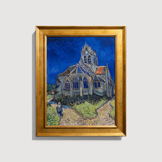 Rediscover Van Gogh’s Brilliance: The Church at Auvers-sur-Oise in High-Definition Edition