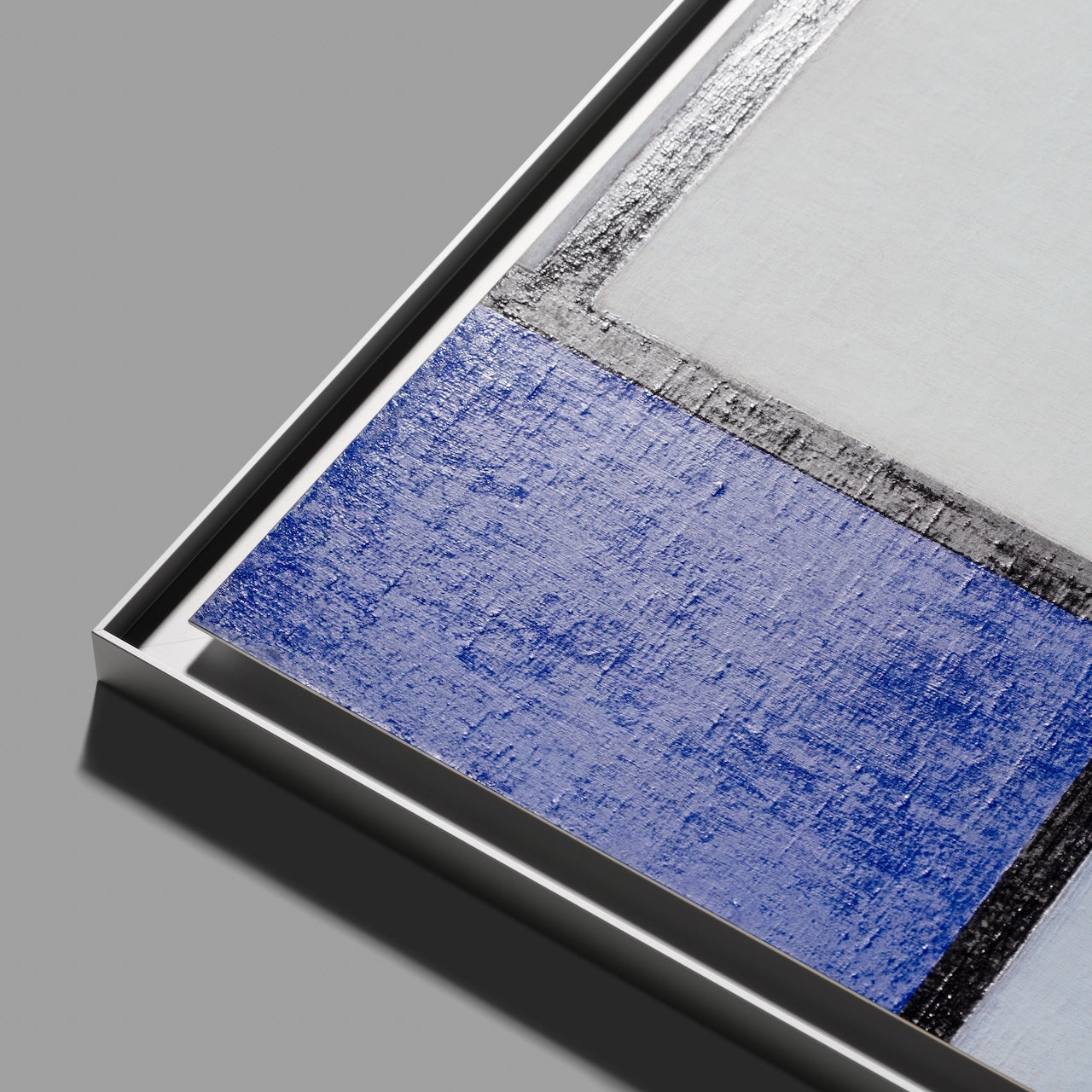 Piet Mondrian – Komposition mit Blau, Rot, Gelb und Schwarz