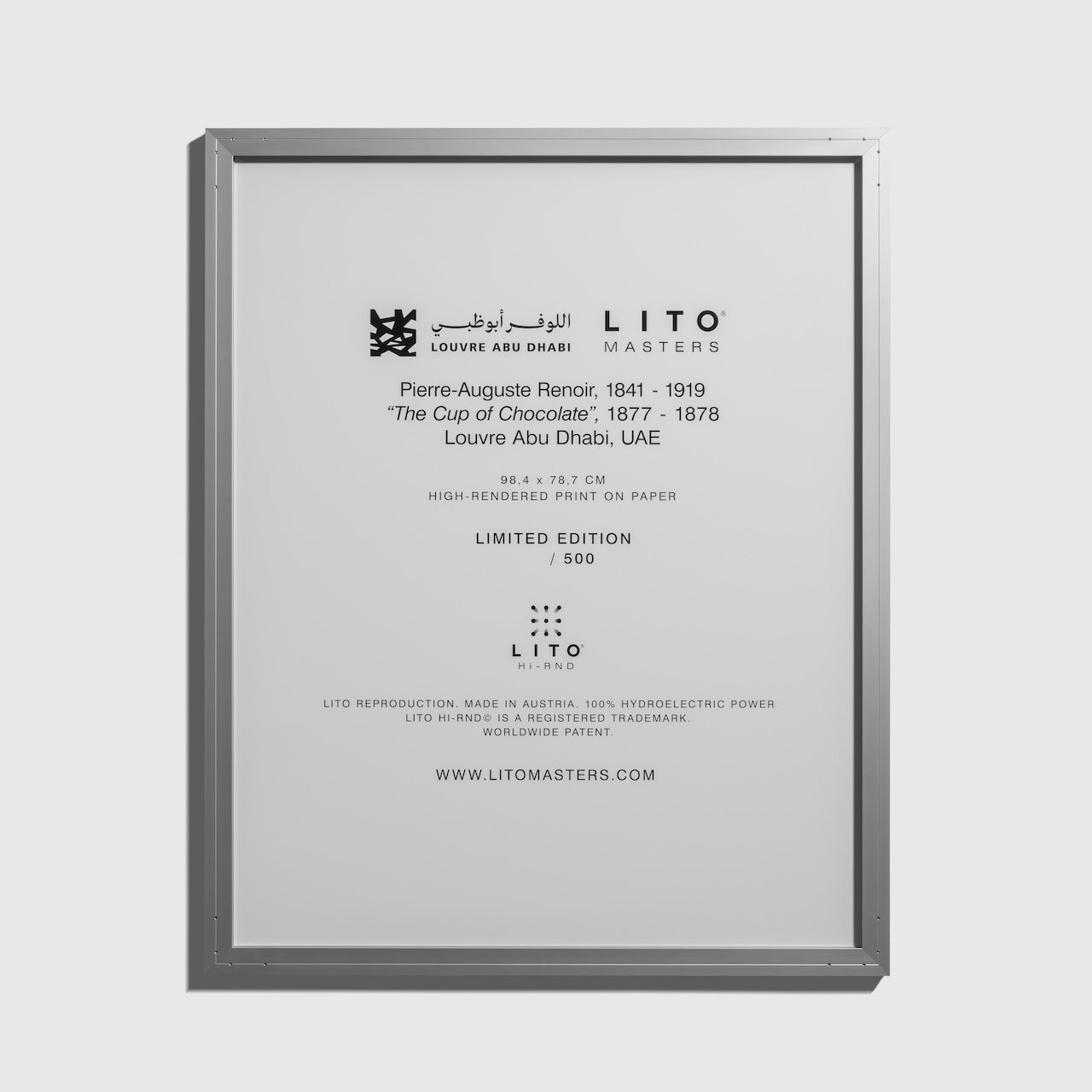 Auguste Renoir - La Coupe de Chocolat