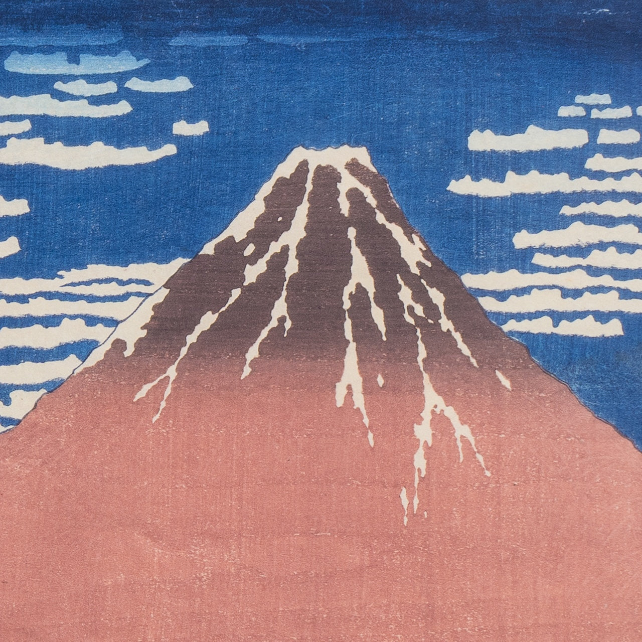 Katsushika Hokusai - Vent fin, matin clair