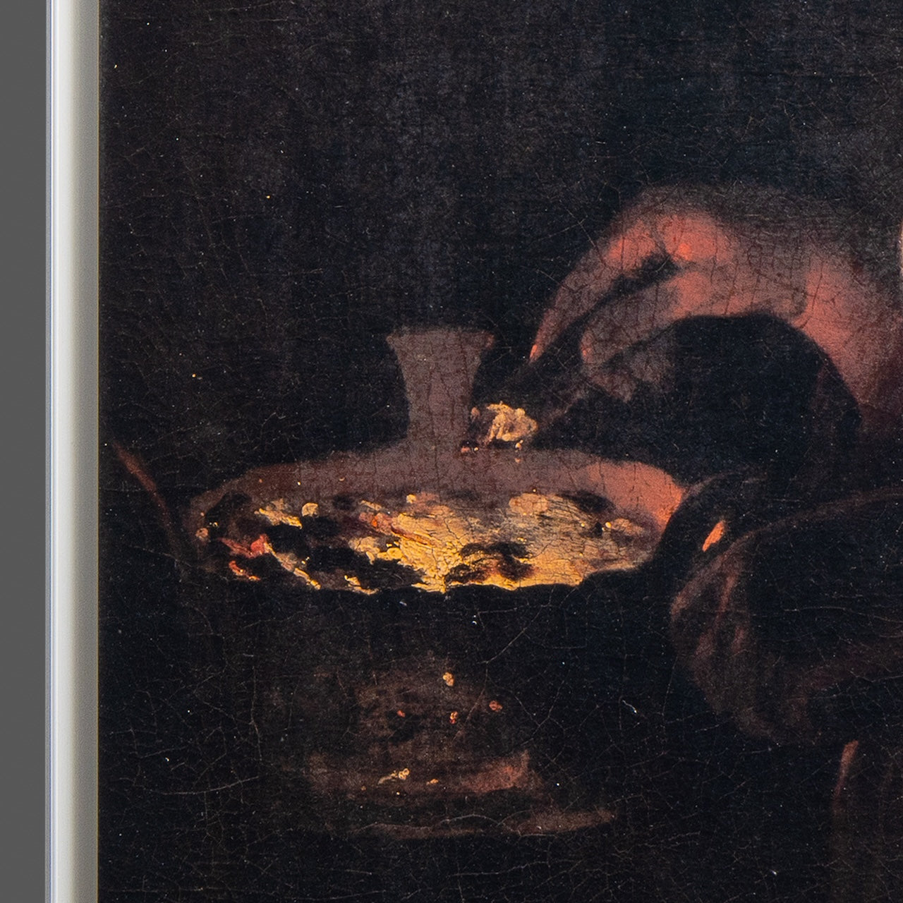 Georges de La Tour - Ein Mädchen, das in eine Kohlenschale bläst