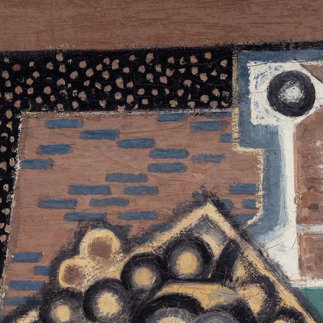 Jean Metzinger - Früchteschale, Glas und Flasche
