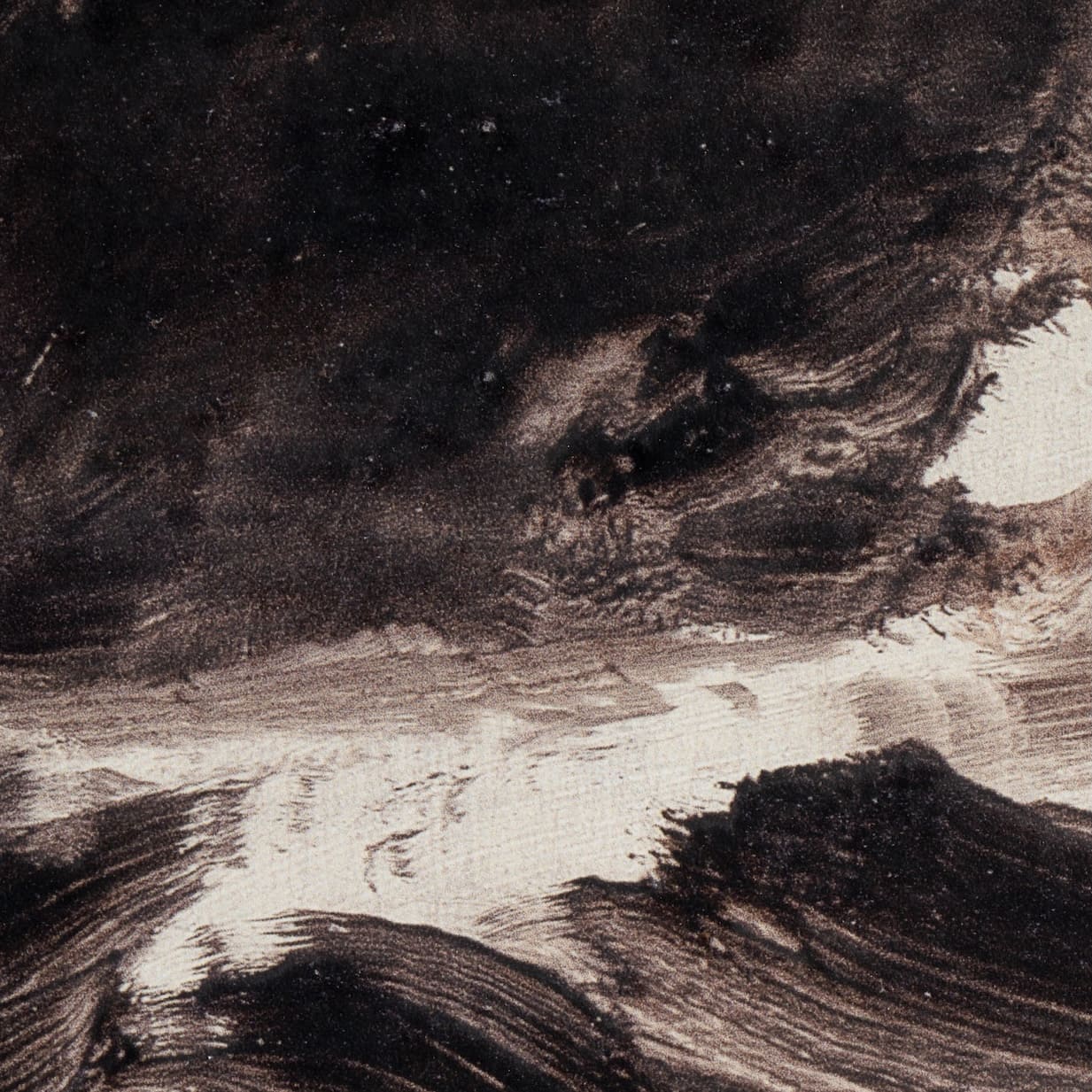 Peder Balke - Navire dans la tempête