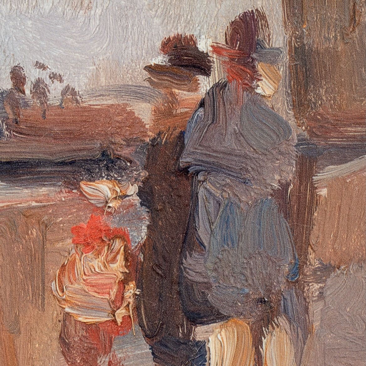 Isaac Israels - Fraîcheur du début du printemps sur la jetée de Scheveningen