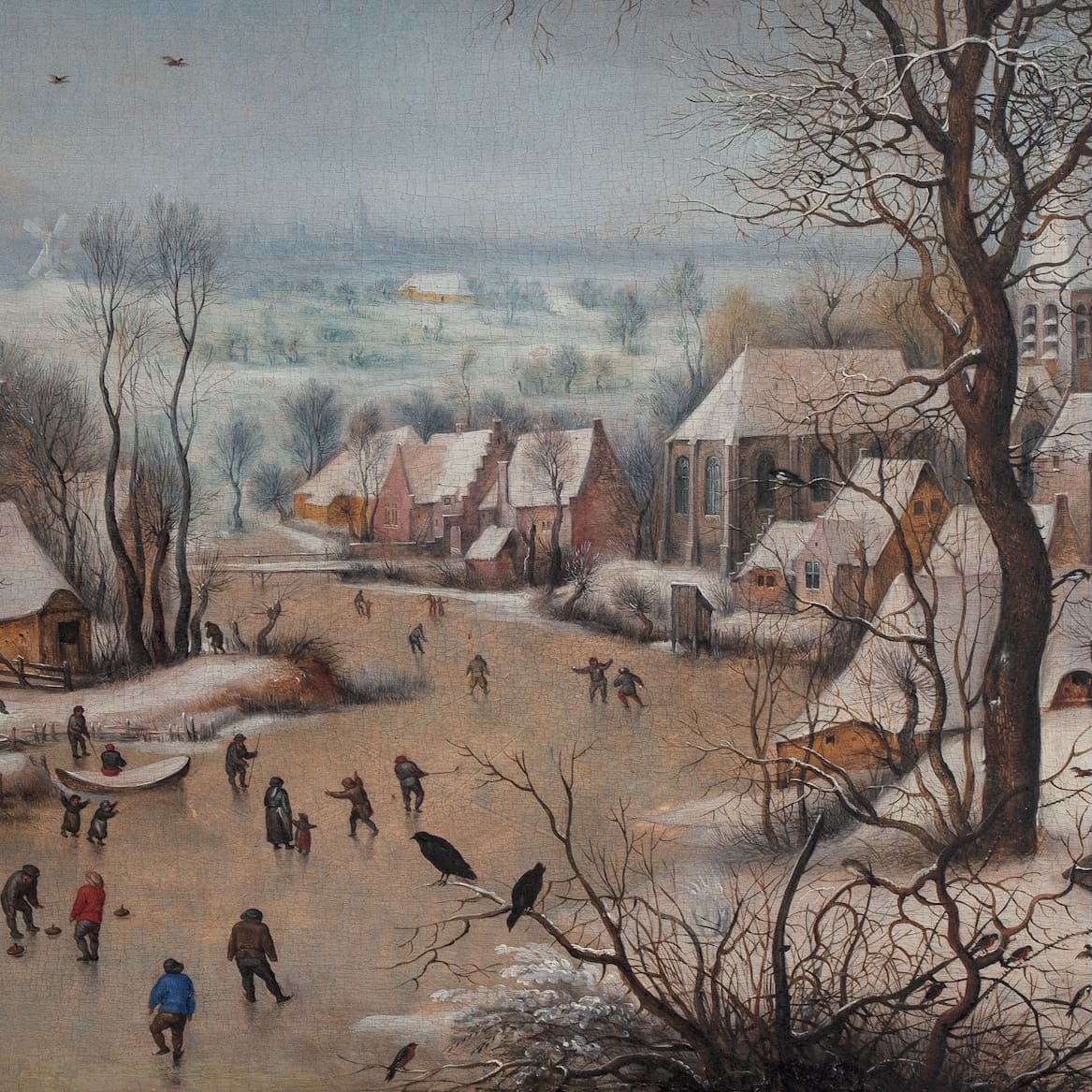 Pieter Brueghel - La trappe aux oiseaux