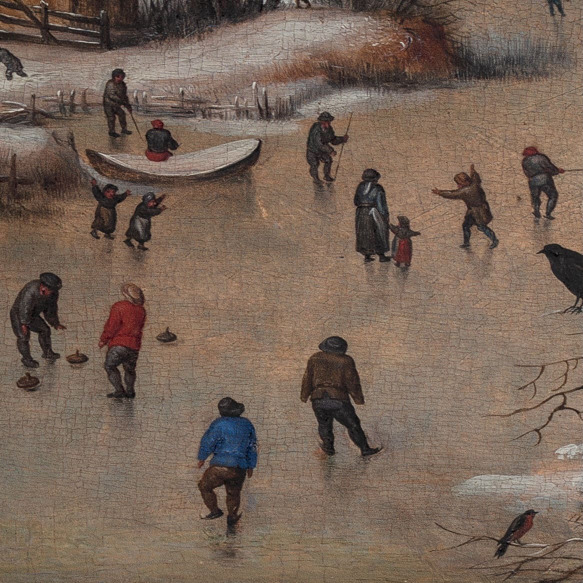 Pieter Brueghel - La trappe aux oiseaux