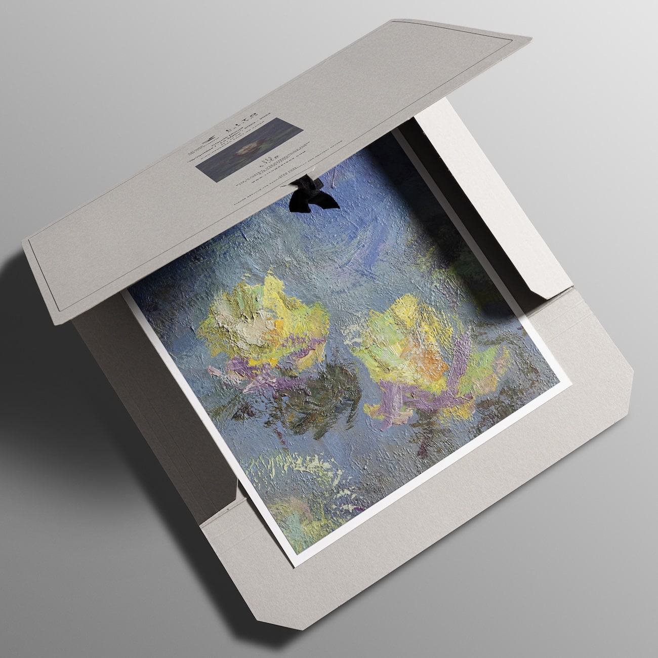 Claude Monet - Nymphéas II - Le Matin - Sur Papier