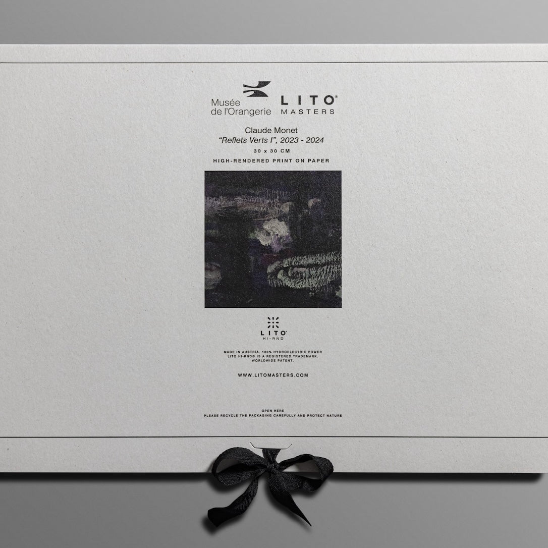 Claude Monet - Reflets Verts I