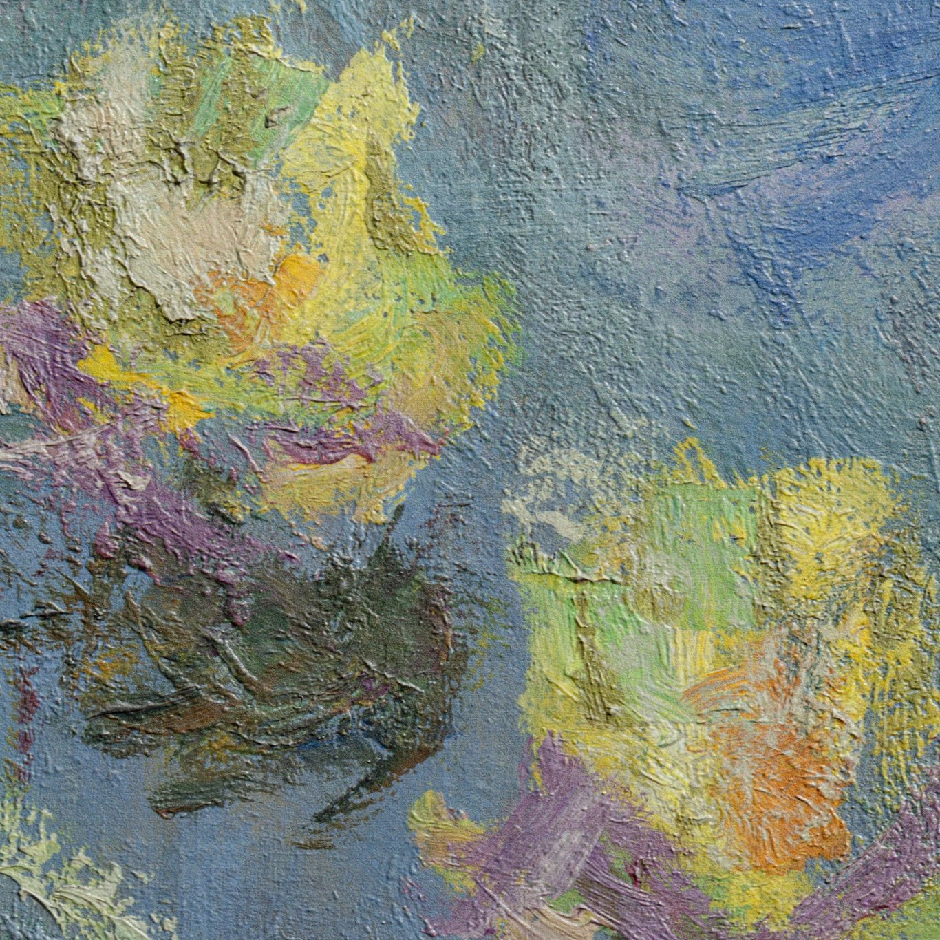 Claude Monet - Nymphéas II - Le Matin - Sur Papier