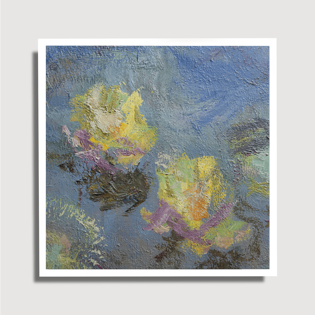 Claude Monet - Nymphéas II - Le Matin - Sur Papier