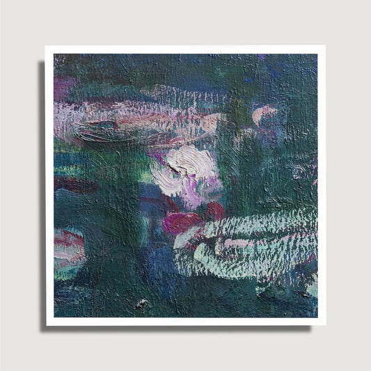 Claude Monet - Reflets Verts I