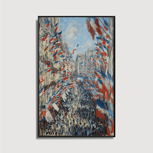 Claude Monet - La Rue Montorgueil à Paris