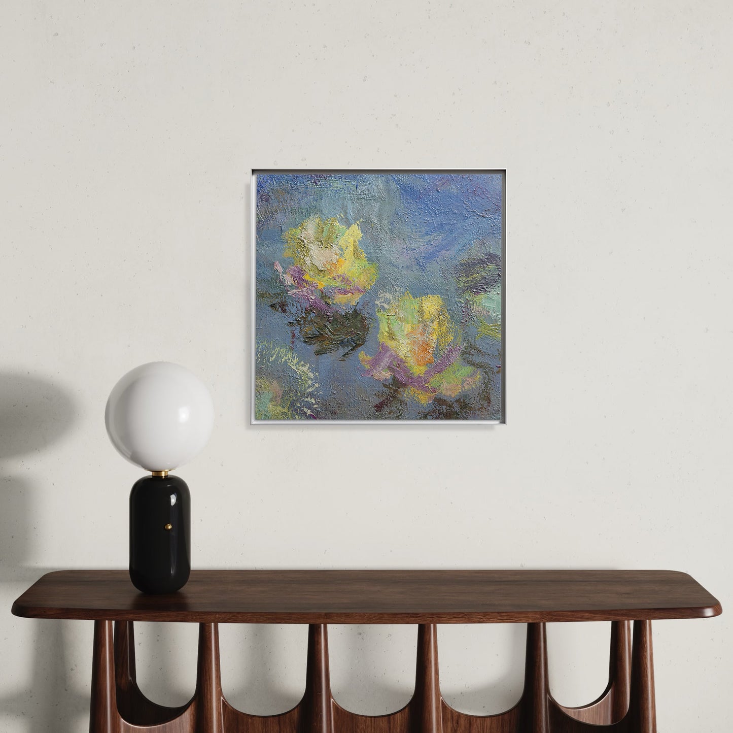 Claude Monet - Nymphéas II - Le Matin - Sur Papier