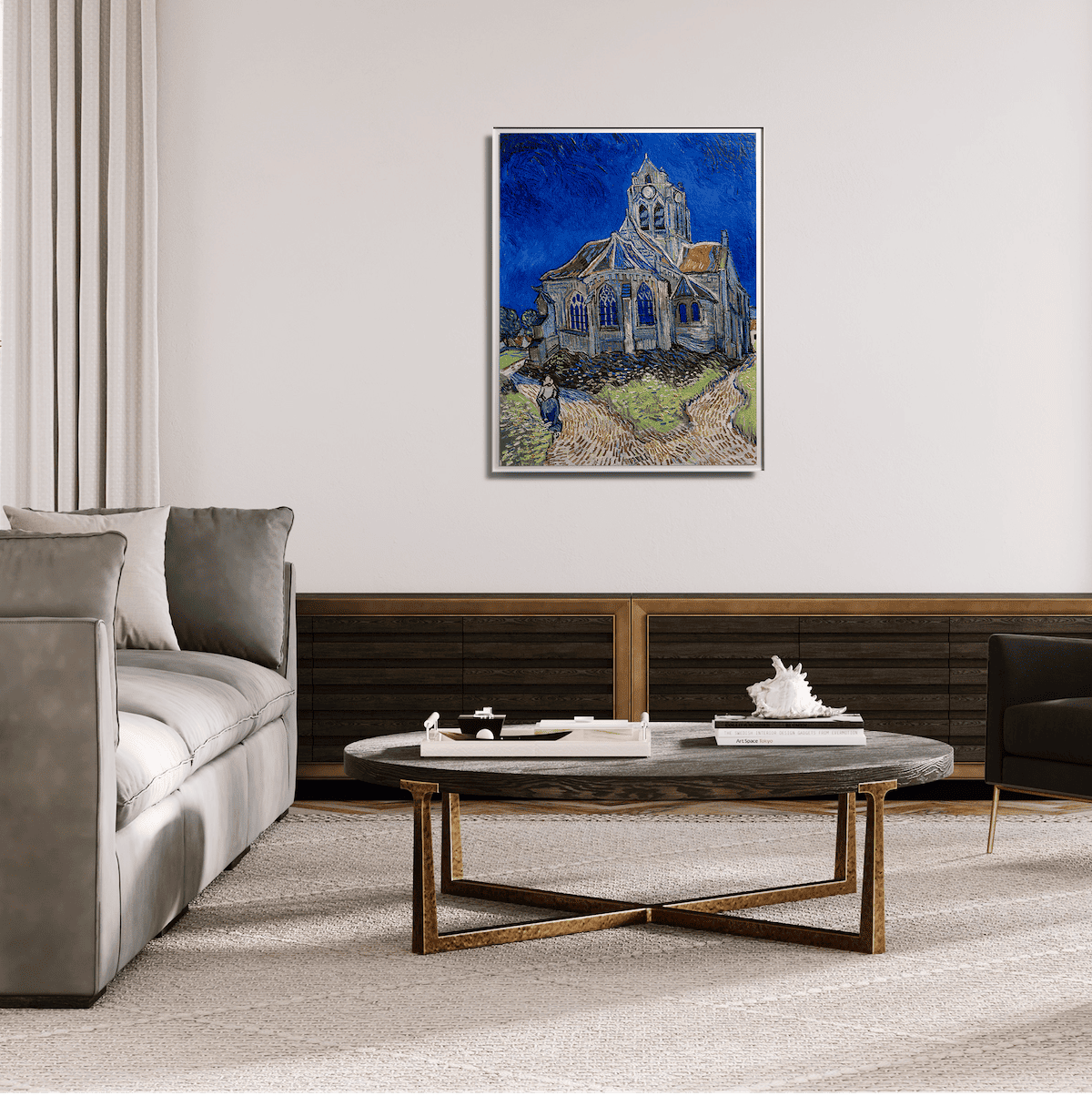 Vincent Van Gogh - The Church At Auvers-sur-Oise