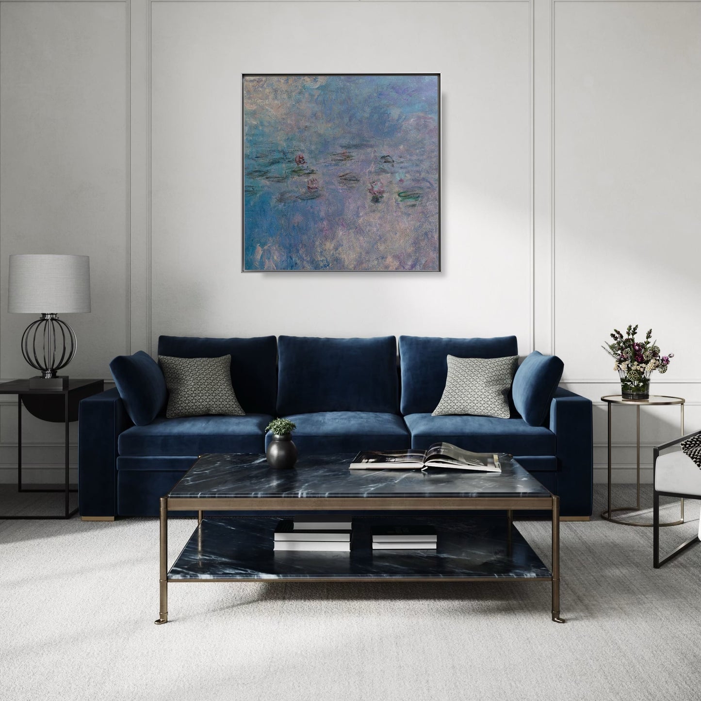 Claude Monet - Les Nuages I