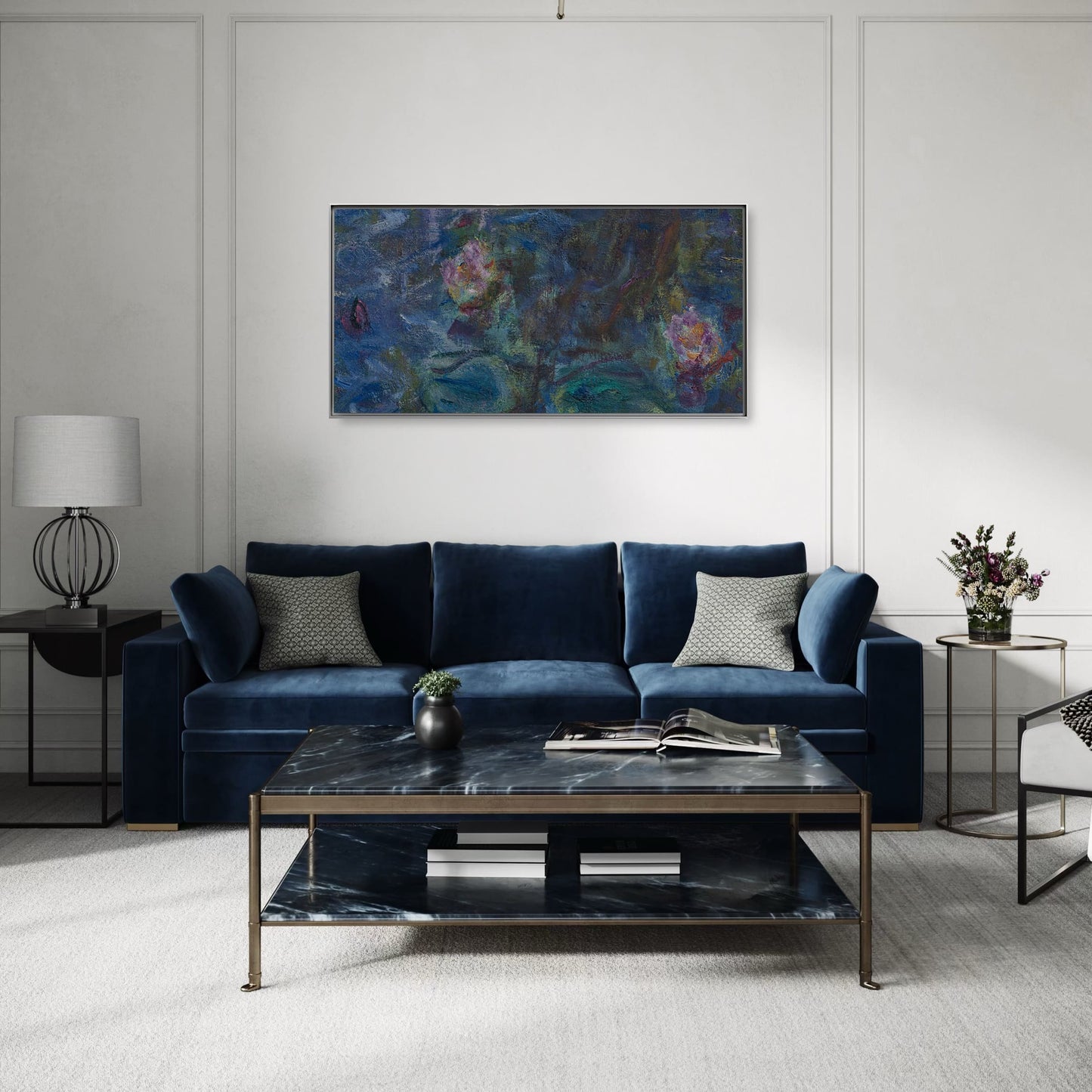 Claude Monet - Matin Clair aux Saules II