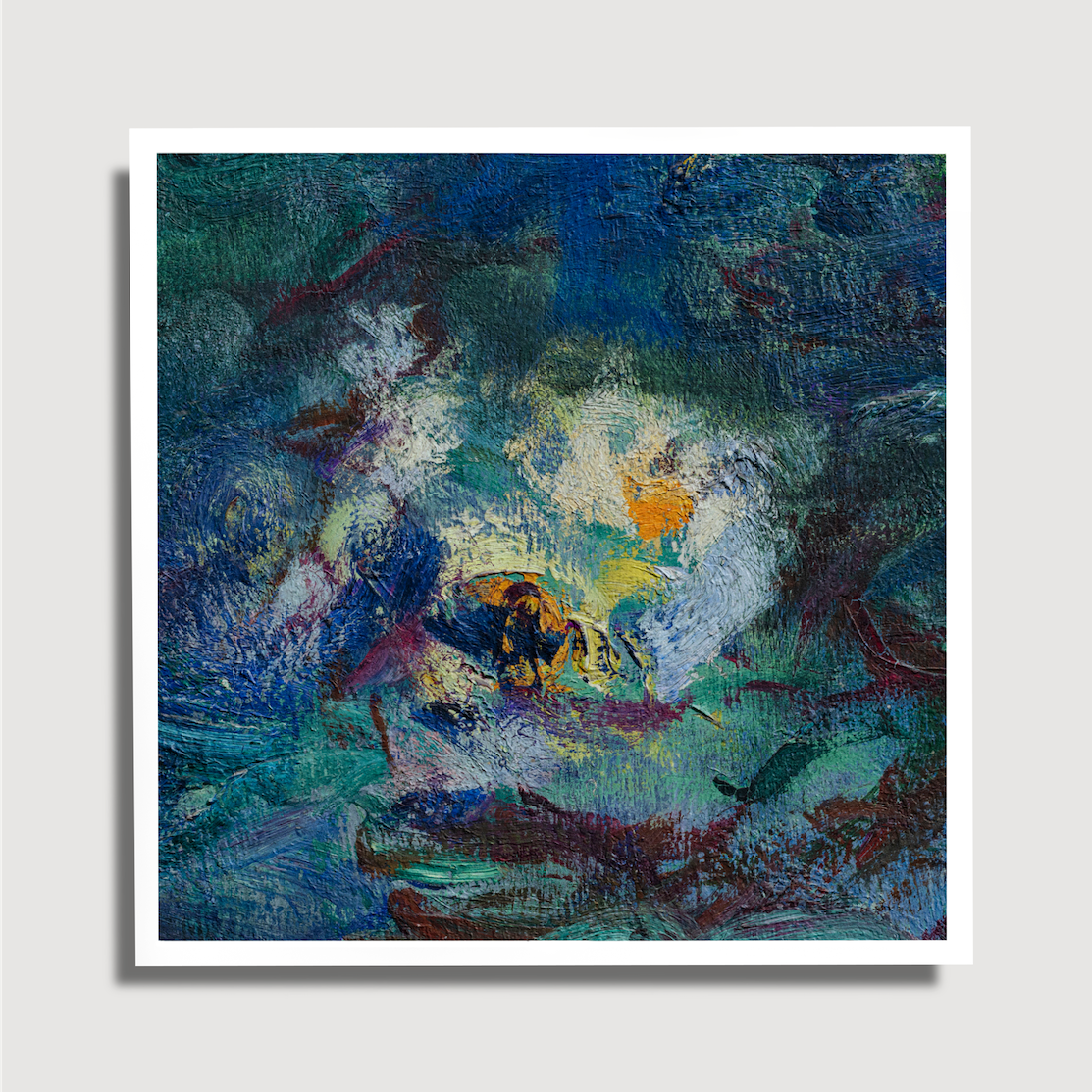 Claude Monet - Reflets Verts IV