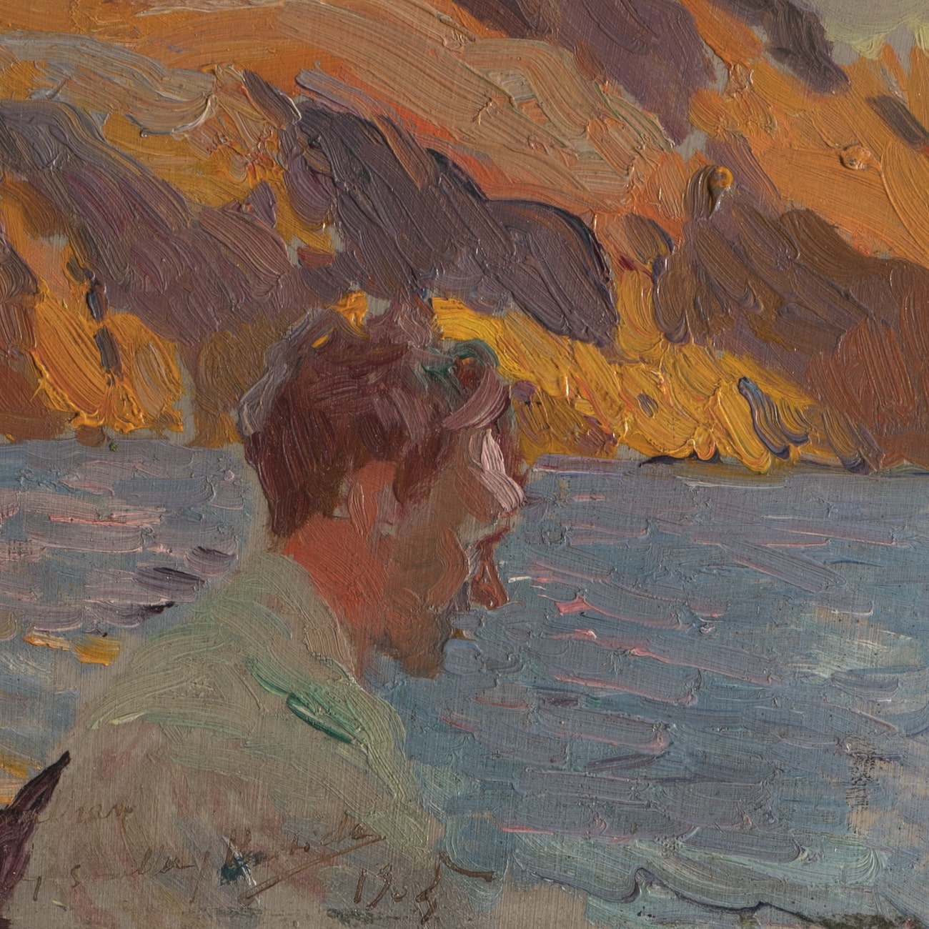 Joaquín Sorolla y Bastida - William E.B. Starkweather Fishing