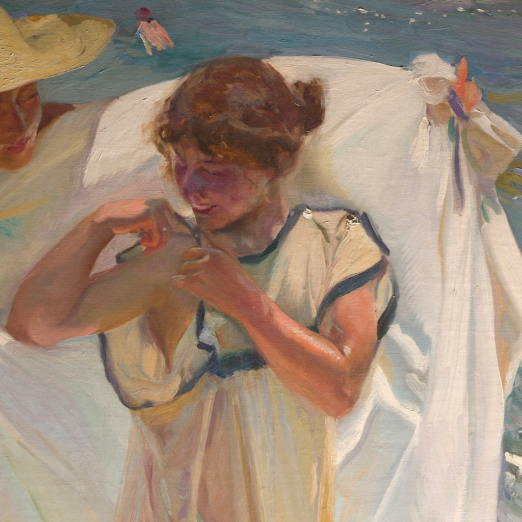 Joaquín Sorolla y Bastida - After The Bath