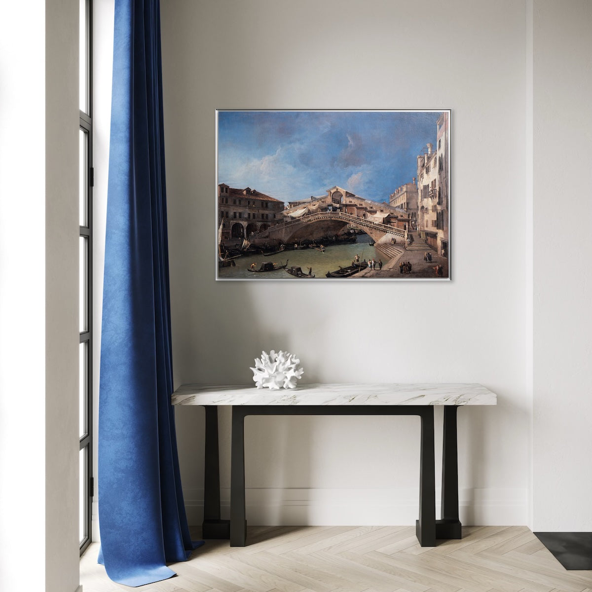 Canal Giovanni Antonio - Le pont du Rialto vu du sud