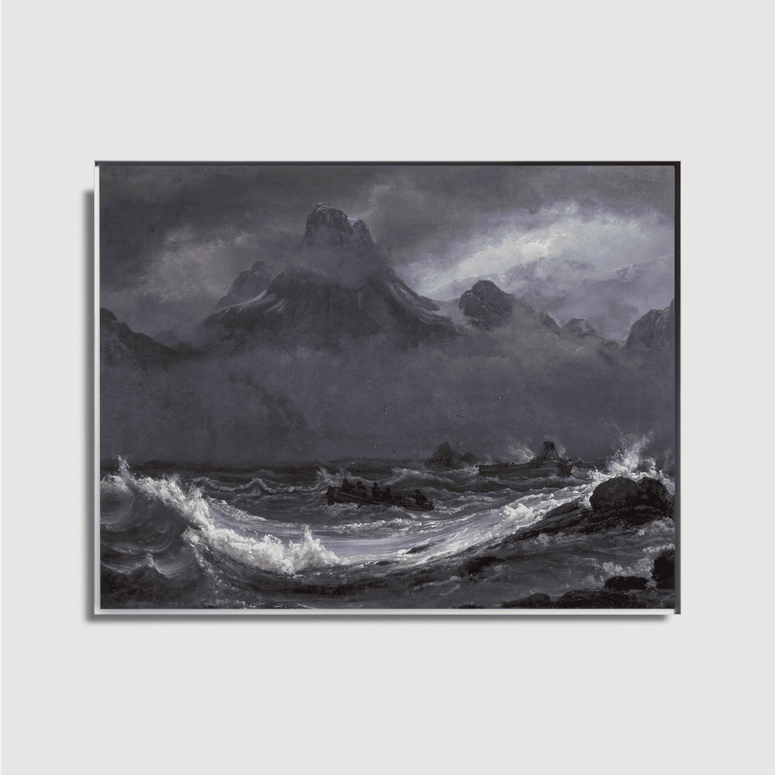 Johan Christian Clausen Dahl - Shipwreck on the Coast of Finnmark