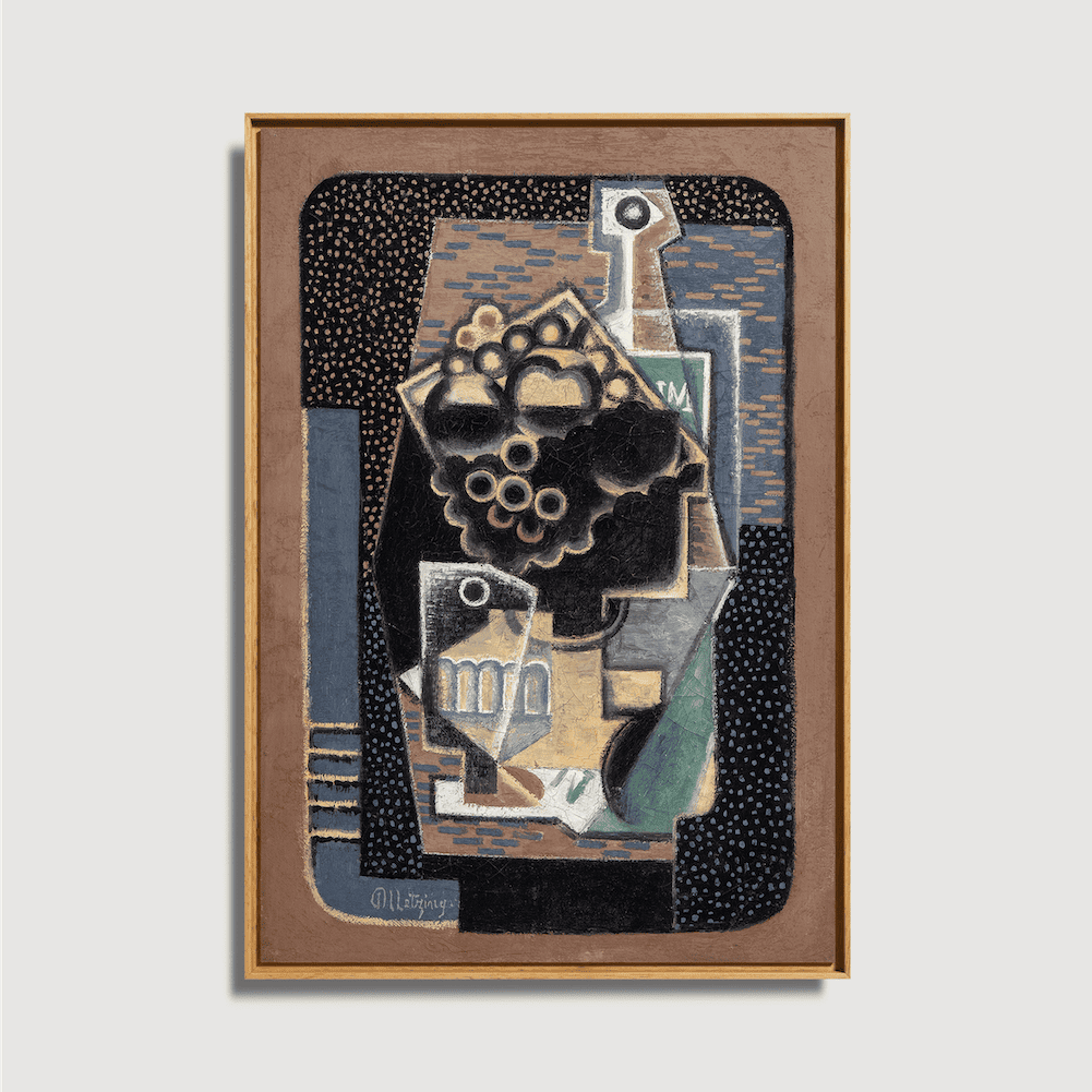 Jean Metzinger - Früchteschale, Glas und Flasche