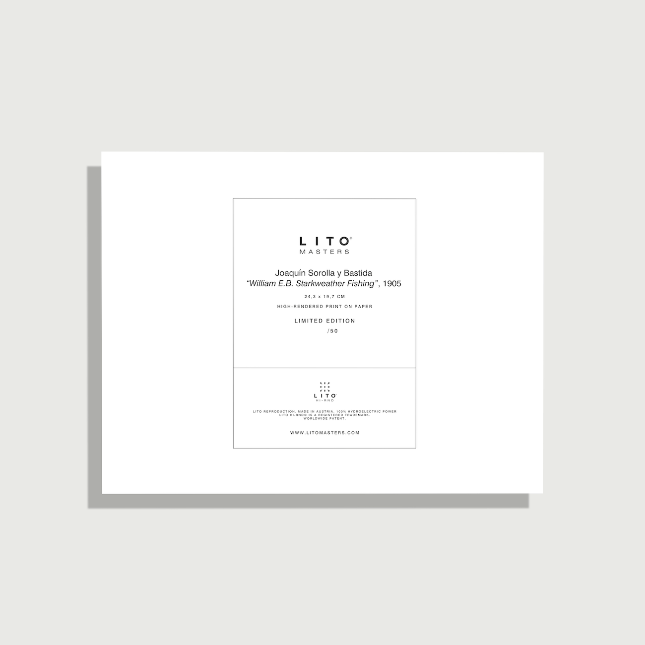 Joaquín Sorolla y Bastida - William E.B. Starkweather Fishing