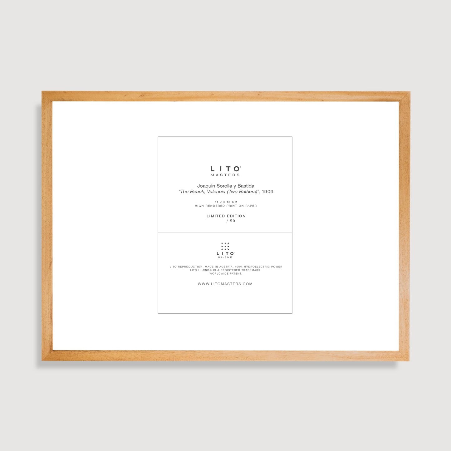 Joaquín Sorolla y Bastida – Der Strand, Valencia (Zwei Badegäste)