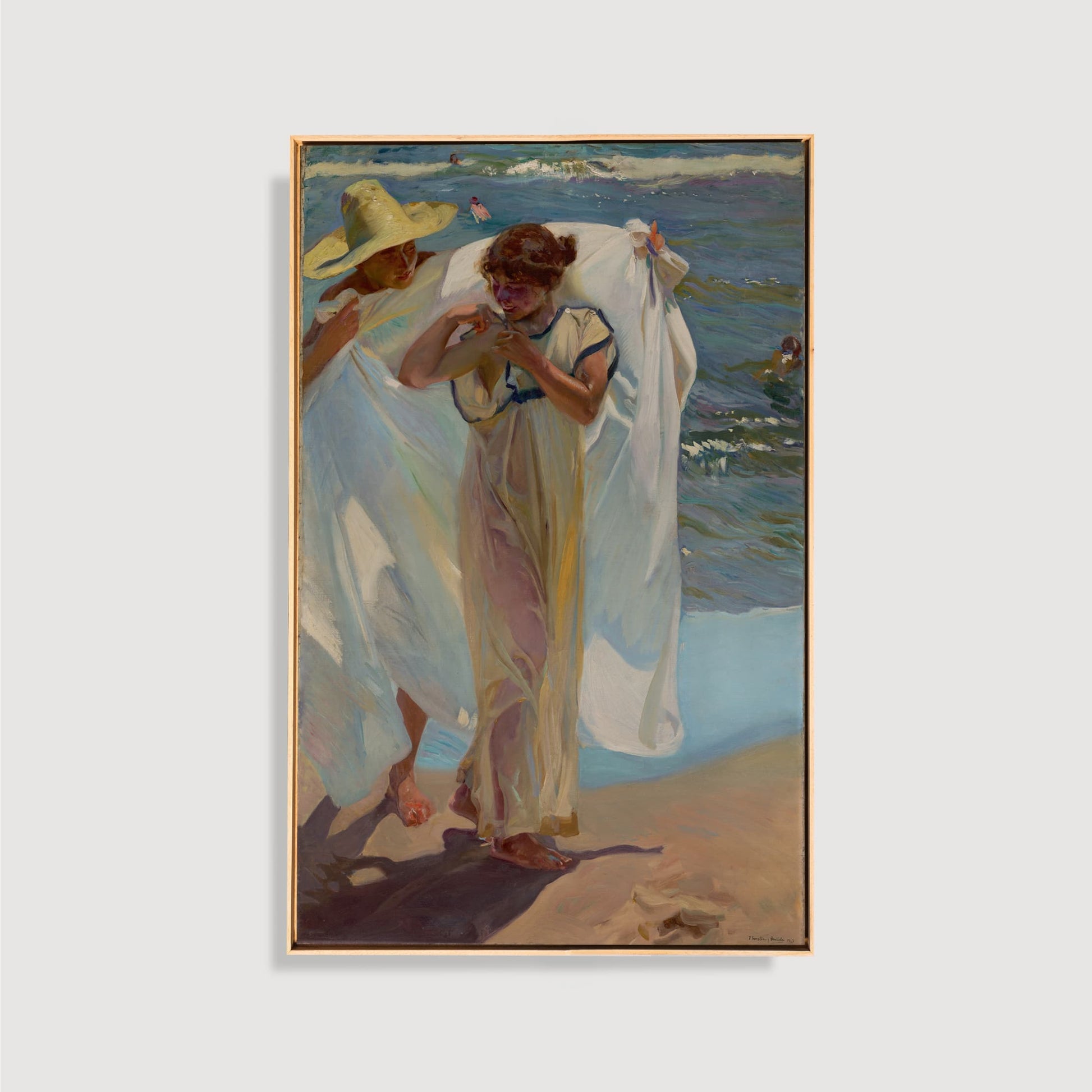 Joaquín Sorolla y Bastida - After The Bath
