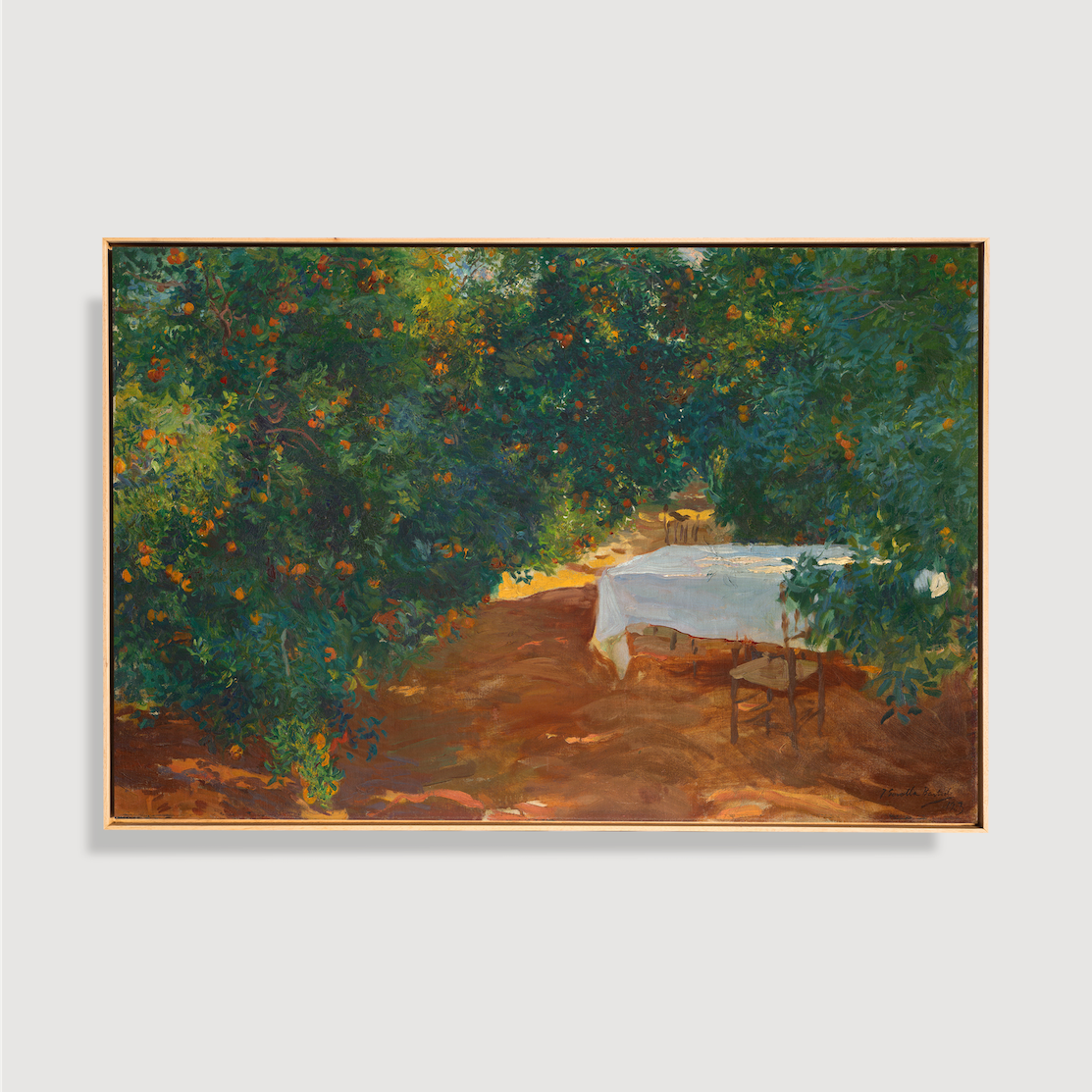 Joaquín Sorolla y Bastida - El Jardin de Naranjos
