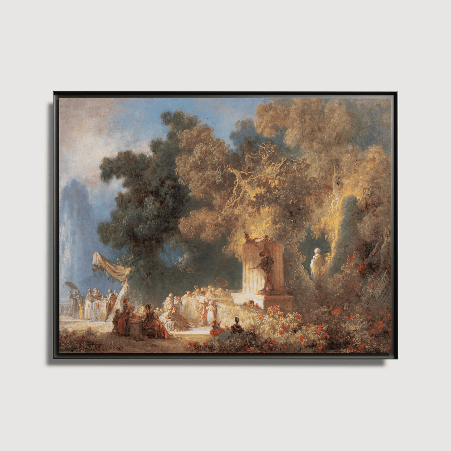 Jean-Honoré Fragonard – Die Marionetten