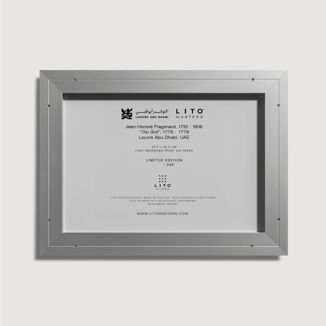 Jean-Honoré Fragonard - The Bolt