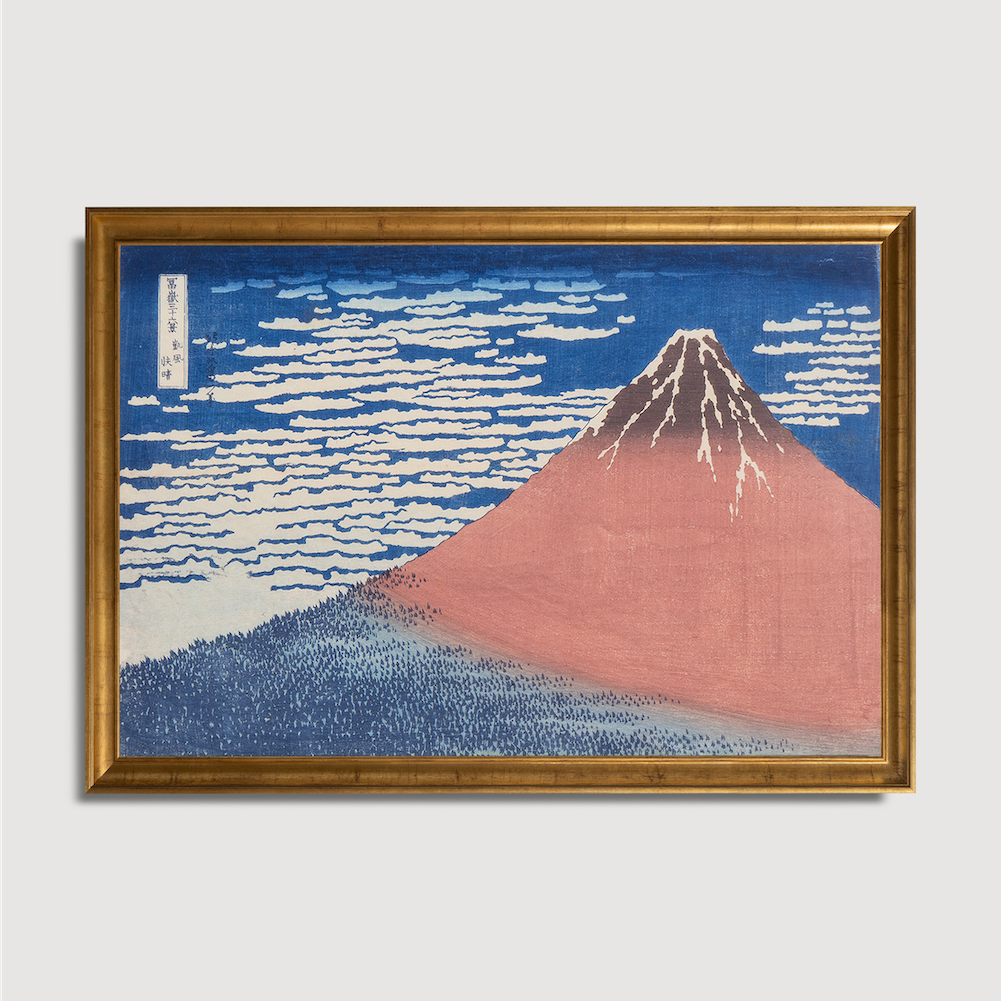 Katsushika Hokusai - Vent fin, matin clair
