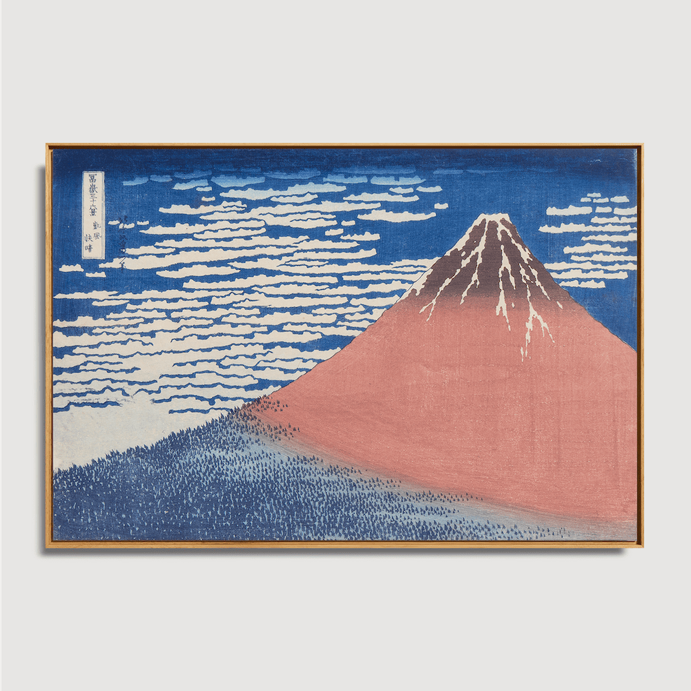 Katsushika Hokusai - Vent fin, matin clair