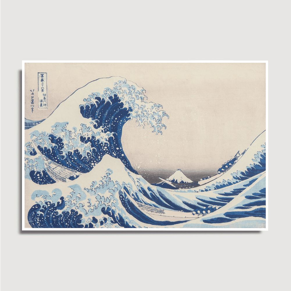 Katsushika Hokusai - Under the Wave