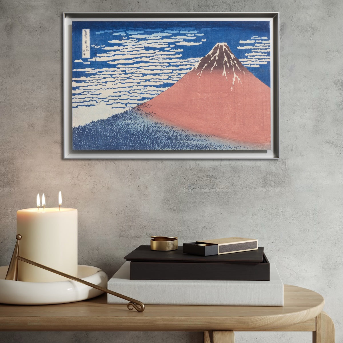 Katsushika Hokusai - Vent fin, matin clair