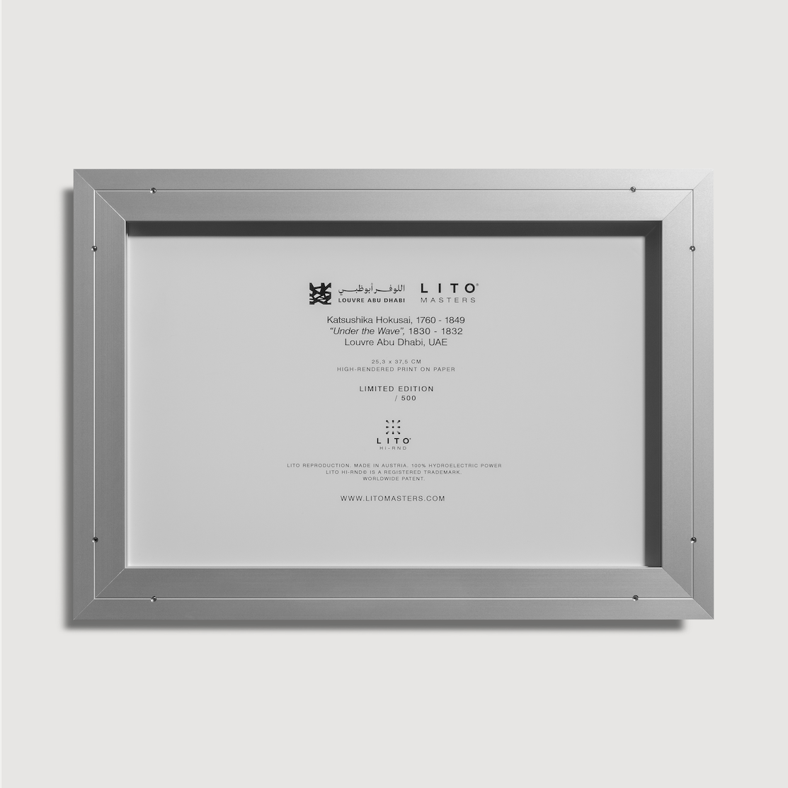 Katsushika Hokusai - Under the Wave