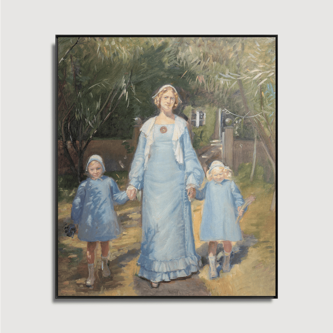 Michael Ancher - Marie Dinesen et ses filles