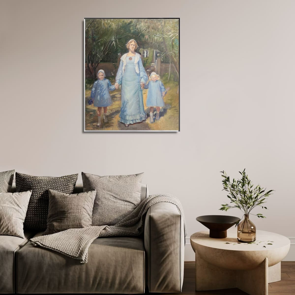 Michael Ancher - Marie Dinesen et ses filles