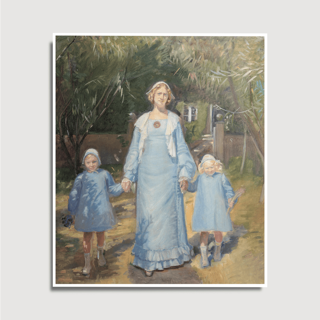 Michael Ancher - Marie Dinesen et ses filles