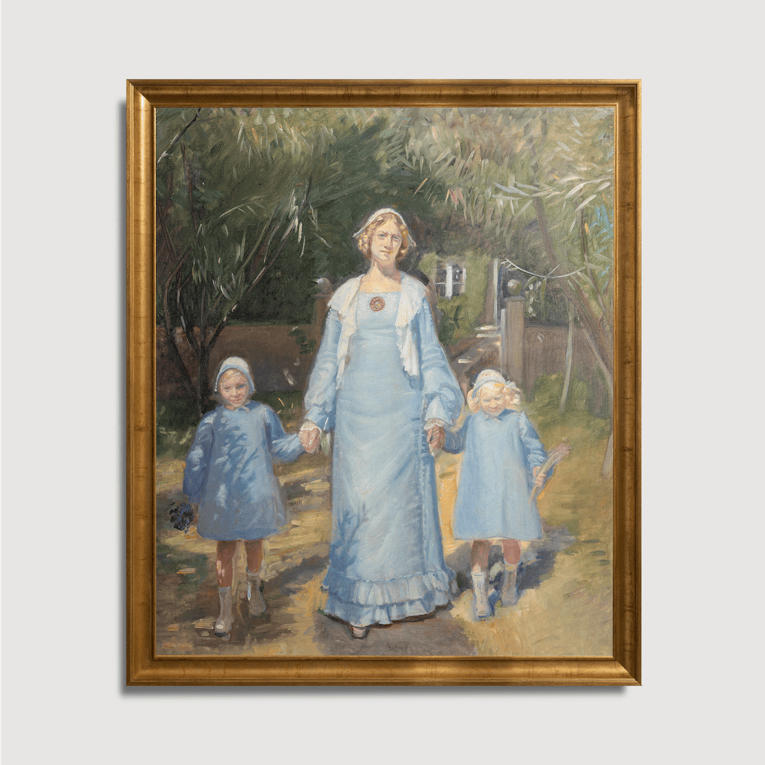 Michael Ancher - Marie Dinesen et ses filles
