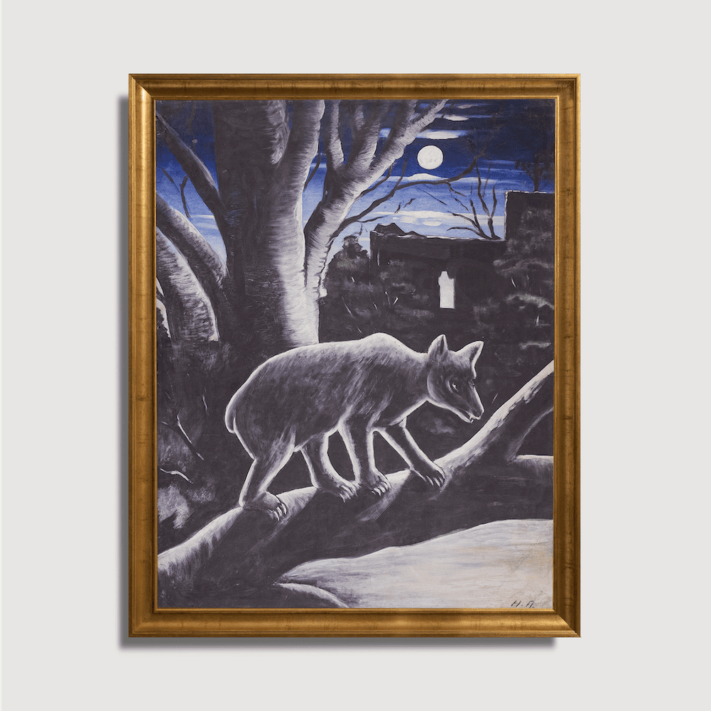 Niko Pirosmani – Bär im Mondlicht