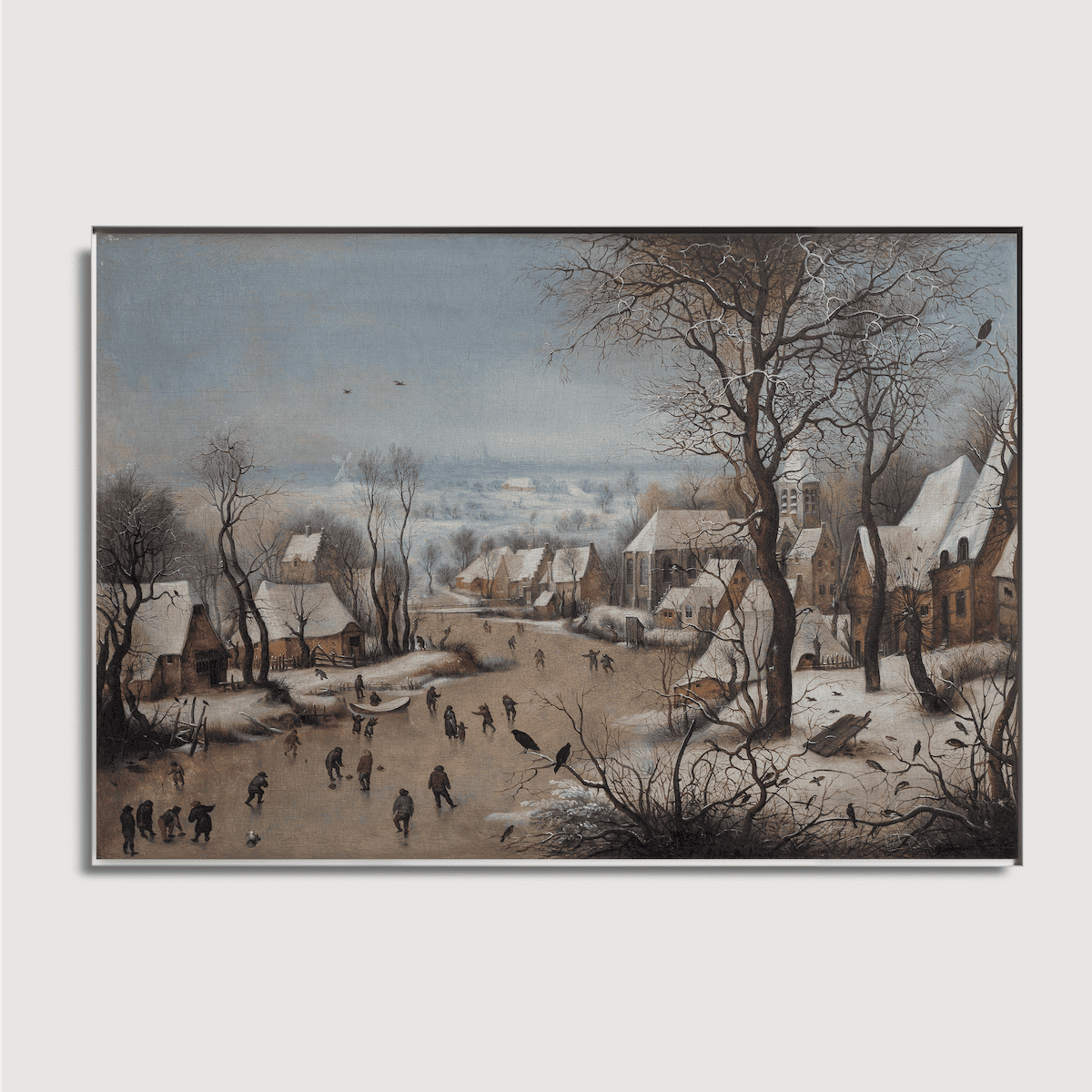 Pieter Brueghel - La trappe aux oiseaux