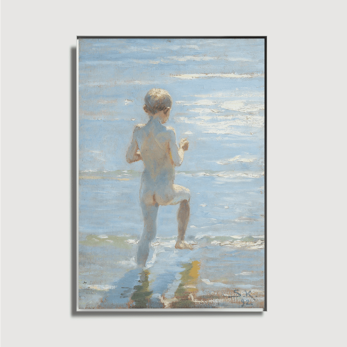 Peder Severin Krøyer - Bathing Boy