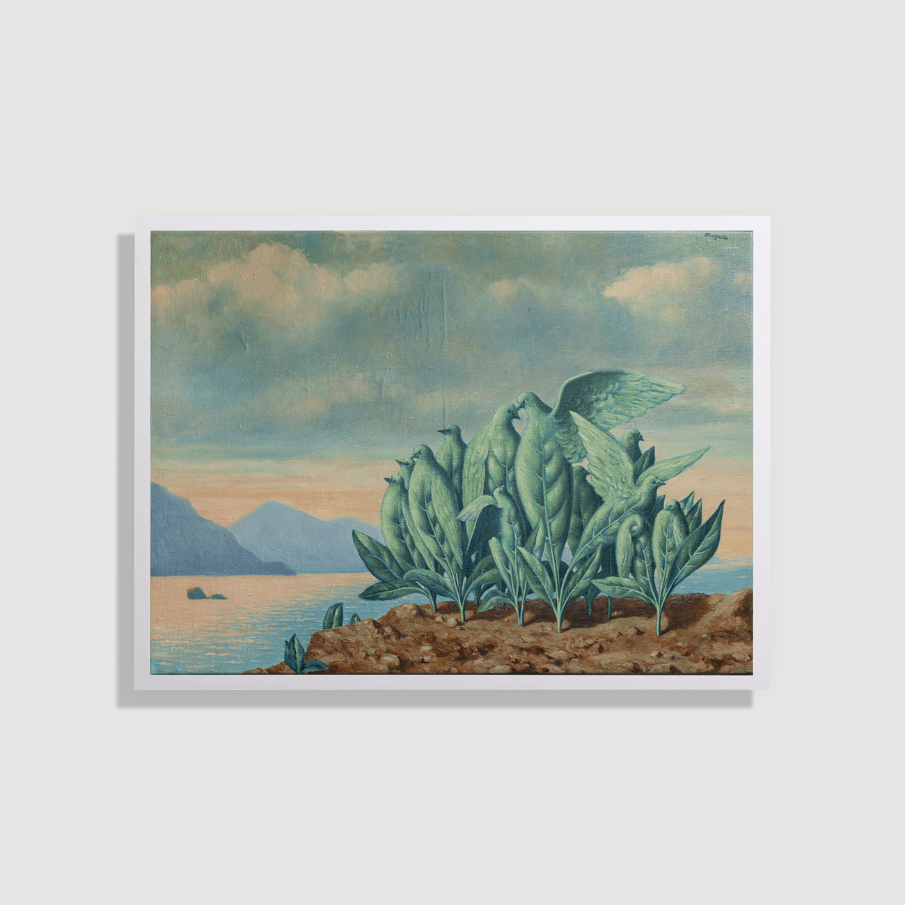 René Magritte - L'Ile au Trésor, 1942 - On Paper