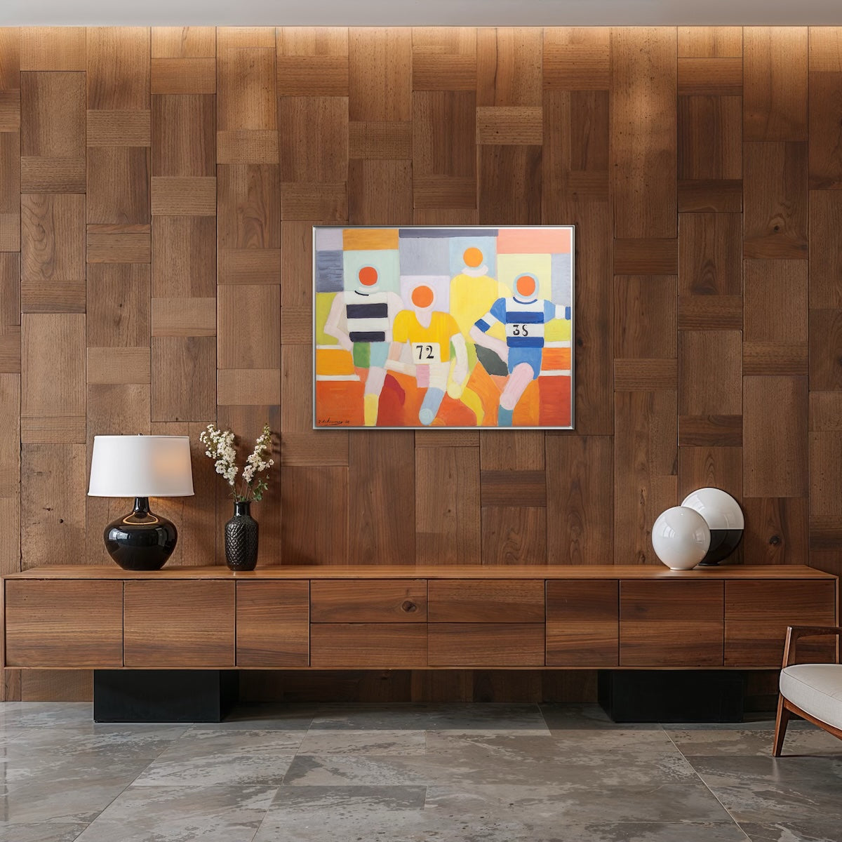 Robert Delaunay – Die Läufer