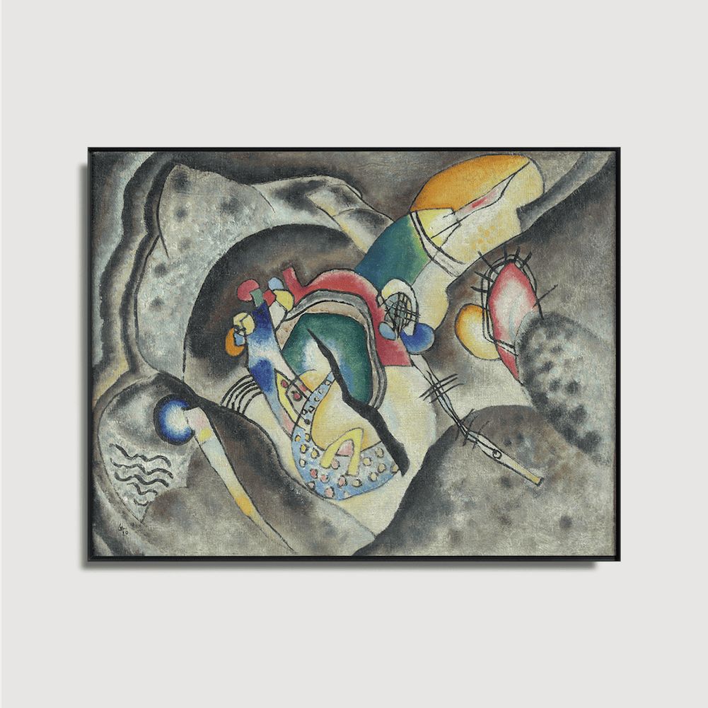 Wassily Kandinsky - Black Dash