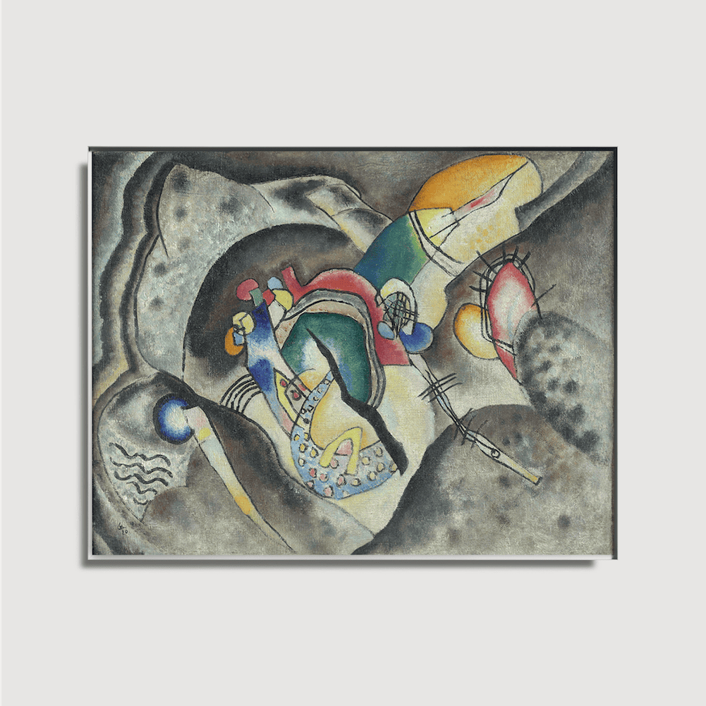 Wassily Kandinsky - Black Dash